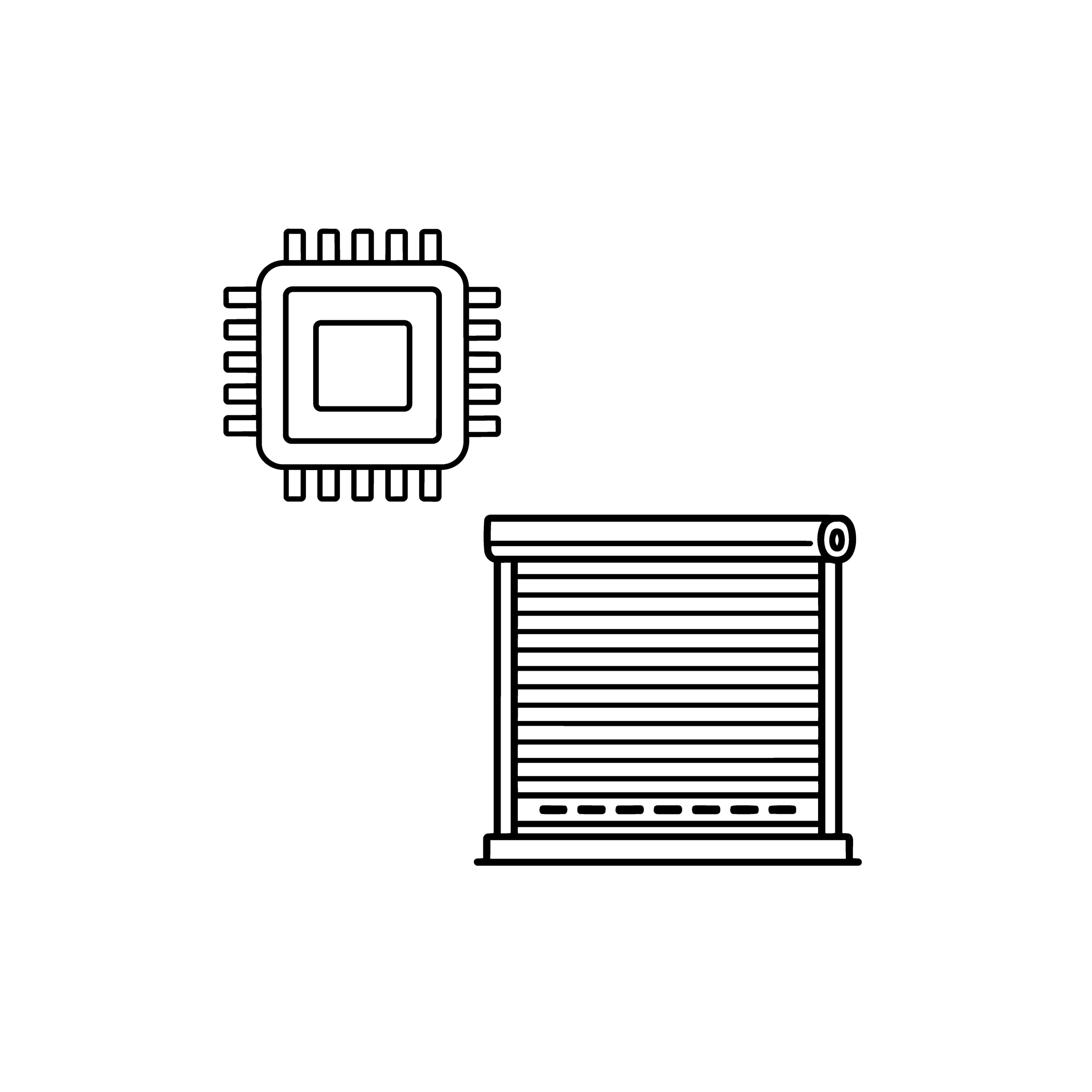 Comando per serrande